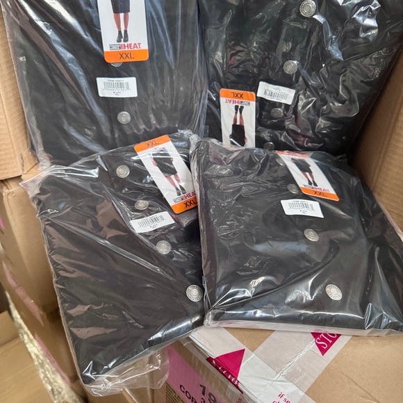 4 for $15 - 32 Degrees Heat Black Corduroy Midi Skirt Button Front XXL NWT - Picture 2 of 8